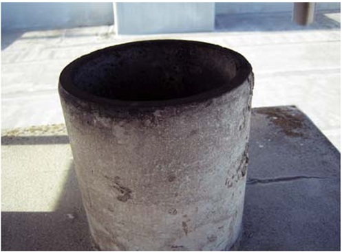 煙突用石綿断熱材