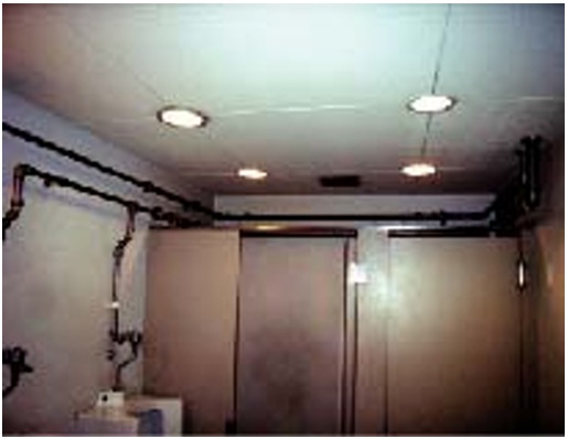 石綿含有スレートボードの壁や天井