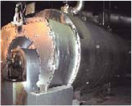 ボイラーの保温材