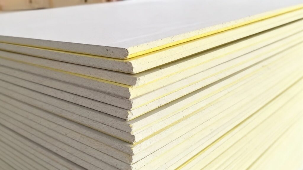 アスベスト含有の石膏ボード