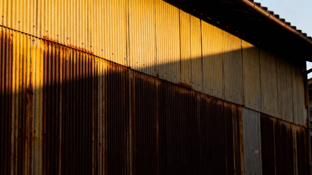 アスベスト含有のスレート